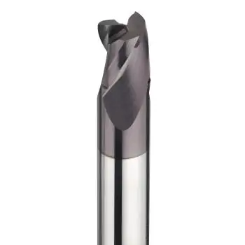 VHM Fräser, Z=3, Untermaß Schaftfräser mit Beschichtung, HB-Schaft