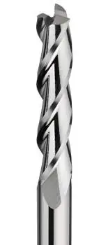 VHM-Schaftfräser 30°, Alufräser Z=3, poliert, Universalfräser, überlang/extralang