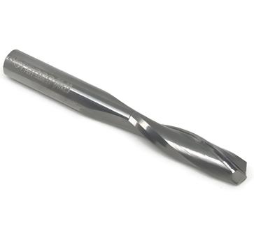 VHM Fräser, extralang, Z=2, poliert, 4x45 / 5x55 / 6x55 mm Schaftfräser für Schaumstoff (4,0 x 45 x 80 - d2=4 mm