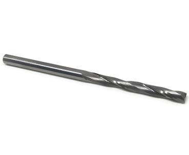 4,0 x 45 x 80 - d2=4 mm ✓ VHM Fräser, Z=2, extralang, überlang, poliert, für Schaumstoff