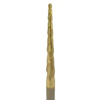 3 mm Konischer Radiusfräser, Gesenkfräser, Formfräser 2,5° aus VHM (Vollhartmetall)