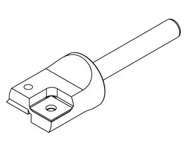 25 - Schaft 8 mm ✓ HM-Bestückter Wendeplattenfräser, Planfräser mit WP-Klingen, Wendemesser, Schaftfräser, Hobelfräser Z=2 für Hartholz, Weichholz, Plastik & Spanplatten