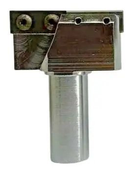 Hobelfräser / Planfräser Ø 58,5 mm mit austauschbaren Fräsplatten ✓ Bestückter Wendeplattenfräser