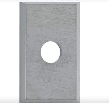 12 x 19 mm Wendeplatte für Hobelfräser