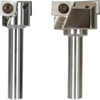 58,5 mm ✓ HM-Bestückter Planfräser mit Wendeplatten, Hobelfräser Z=2 4-Seitig