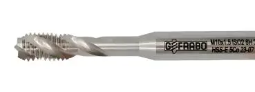 M1 ✓ HSSE Gewindebohrer 40° Spirale für Sackloch, 4H, Maschinengewindebohrer Form C bis 800 N/mm²