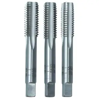 Gewindebohrer 29 teilig Set M3 - M12 Handgewindebohrer als Satz und Kernlochbohrer Gewinde