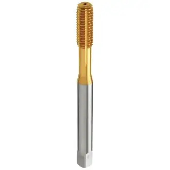 M6 ✓ HSSE/PM-Gewindeformer/Gewindefurcher, DIN 371, TIN, 6HX, Form C, mit Ölnuten, bis 3xd