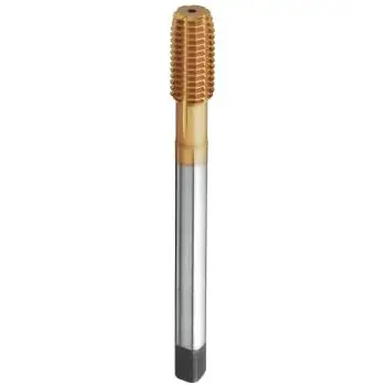 GEFRABO HSSE/PM-Gewindeformer, Gewindefurcher DIN 371, TIN beschichtet, 6GX, Form C, mit Ölnuten, 2,5xd