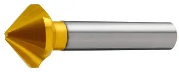 4,3 x 40 - d2=4 mm ✓ HSSE Kegelsenker 90°, Entgratsenker, DIN335, Z=3, Form C, TIN
