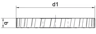 20,0 x 0,5 x 5 mm ✓ HSS-Kreissägeblatt, Metallkreissägeblatt, DIN 1837 A, feinverzahnt, Z=48