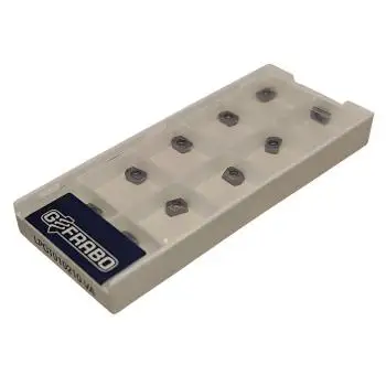 LPGT010210 Wendeplatten für Edelstahl 10 Stück Fräswendeplatten mit Spezialbeschichtung