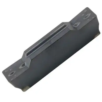 10 x MGMN 3 mm Stechdrehplatten für Stahl, aus VHM zum Ein- und Abstechen