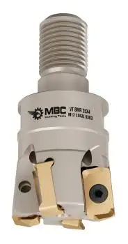 17 mm - Z=2 ✓ Einschraubfräskopf (Modular), Messerkopf, Planfräser für LOGU0303 KYCR mit IK