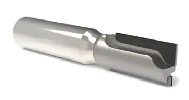 8,0 x 12 x 40 x 60 - d2=8 mm ✓ PKD Fräser Z=2, Holzfräser mit positivem und negativem Nut, Diamantfräser (VHM Schaft), CNC Fräser