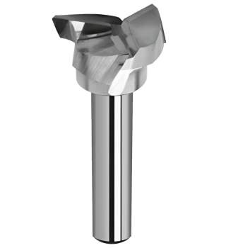 10,0 x 8 x 50 - d2=6 mm ✓ HM Planfräser, Hartmetallbestückter Fräser Z=3