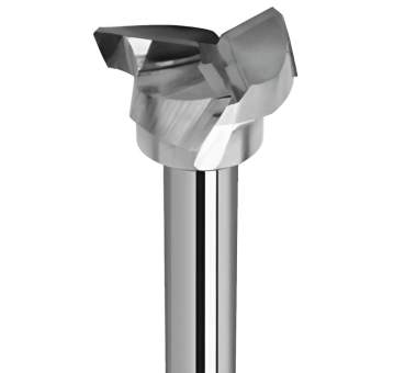 10,0 x 8 x 50 - d2=6 mm ✓ HM Planfräser, Hartmetallbestückter Fräser Z=3