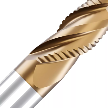 8,0 x 19 x 63 - d2=8 mm ✓ VHM HPC Schrupp-Schlicht-Fräser, 39/40°, Z=4, ProCoat (PVD-Beschichtung), Akviya KâFi Hochleistungsfräser