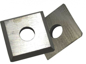 1 Paar 12 x 50 mm Wendeplatte für V-Fräser