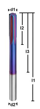 VHM Maschinenreibahlen 1–15 Mm – NC-Reibahlen, Auch Zwischenmaße Erhältlich
