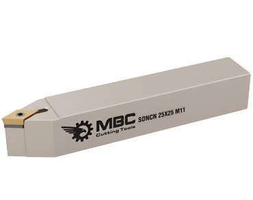 10 x 10 SDNCN ✓ Drehhalter, Drehstahl 62,5° für DCMT07 / DCGT07 Wendeplatten