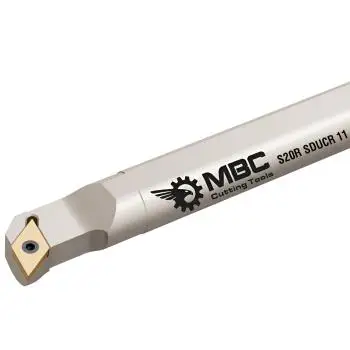 SDUCR oder SDUCL Bohrstange zum Innendrehen 93°, Rechts oder Links für DCMT und DCGT-Wendeplatten