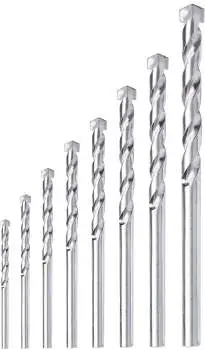 BOHRER SET 3 / 4 / 5 / 6 / 7 / 8 / 9 / 10 mm Steinbohrer Bohrer
