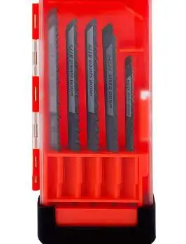 Stichsägeblätter-Set Holz, 10-teilig aus Hochleistungsschnellstahl HCS Sägeblatt