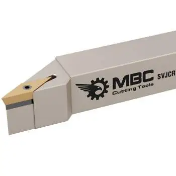 SVJCR Rechts oder SVJCL Links ✓ Drehhalter 93° für VCMT11 / VCGT11 Wendeplatten ISO Halter