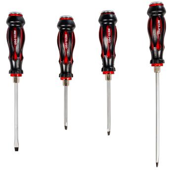 Robustes Schraubendreher Set aus Chrom-Vanadium-Stahl für hohe Belastungen und Schlaganwendungen