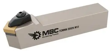 20 x 20 x 125 TCMNN ✓ Drehhalter für CNMG12. Wendeplatten Neutral ISO Halter