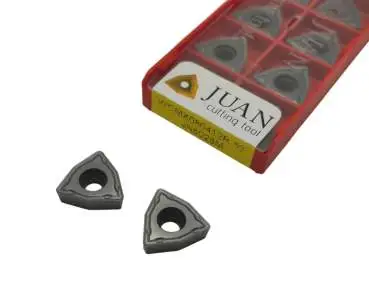 10 x WCMX080412 Wendeplatten für Stahl