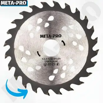 Holzsägeblatt 125 mm Hartmetallbestückt Z=24 ✓ Präzisionssägeblatt für Holz & Laminat, Bohrung 22,2 mm