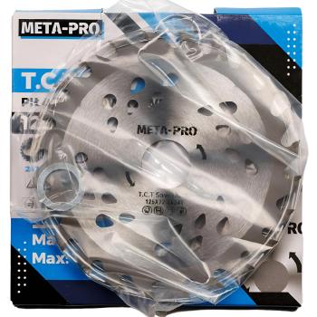 Hochleistungs Holzsägeblatt 125 mm Z=24 mit verstärktem Stahlkörper und Wärmeausgleichsschlitzen für langlebigen Einsatz bei Holz- und Kunststoffbearbeitung