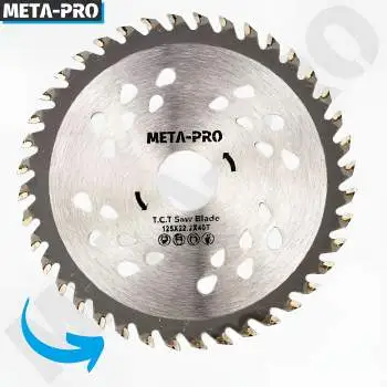 Holzsägeblatt 125 mm Hartmetallbestückt Z=40 ✓ Präzisionssägeblatt für Holz & Laminat, Bohrung 22,2 mm