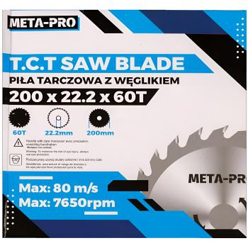 Holzsägeblatt 200 mm WIDIA für Möbelbau und Innenausbau Präzisionsschnitt