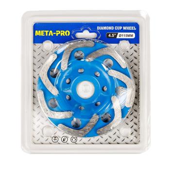 Schleifscheibe 115 mm für Beton Metall Grobschliff Profi Qualität