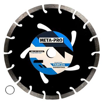 Diamant Trennscheibe Beton Ziegel Pflastersteine 230 mm Frontansicht