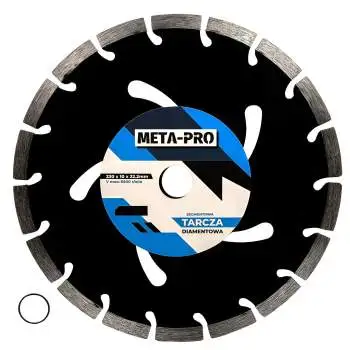 Diamant-Sägeblatt 230 mm ✓ Trennscheibe für Beton, Ziegel & Pflastersteine 10 mm Segment