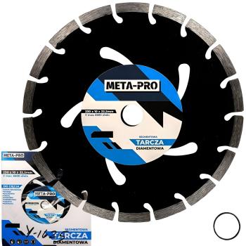 Diamant-Sägeblatt 230 mm Trennscheibe für Beton und Ziegel 10 mm Segment