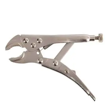 Spannzange Mors vernickelt mit Schnellspannmechanismus für Metallarbeiten