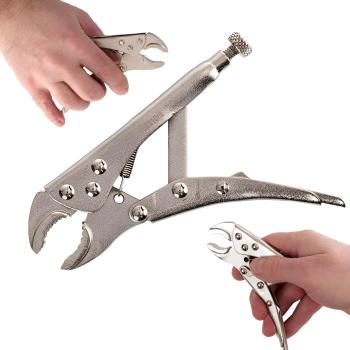 Klemmzange Typ Mors mit ovalen Backen aus gehärtetem Stahl Werkstatt Werkzeug