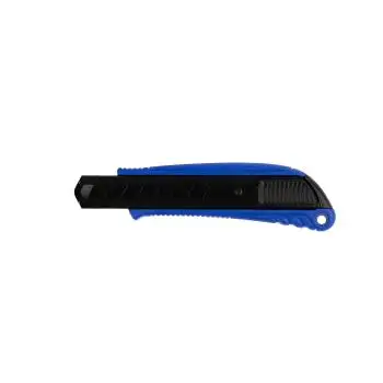 Hochwertiges Cuttermesser 18 mm mit Auto-Lock und rutschfestem TPR-Griff