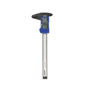 Digitaler Messschieber 0 - 150 mm Schieblehre Messlehre mit LCD Display Batterie, Genauigkeit ± 0,02 mm