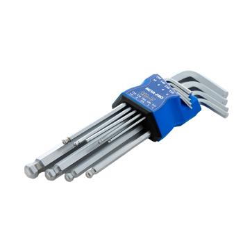 Inbusschlüssel Kugelkopf Detailaufnahme HEX Spitze