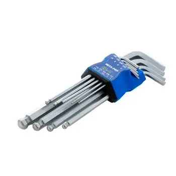 Inbusschlüssel Kugelkopf Detailaufnahme HEX Spitze