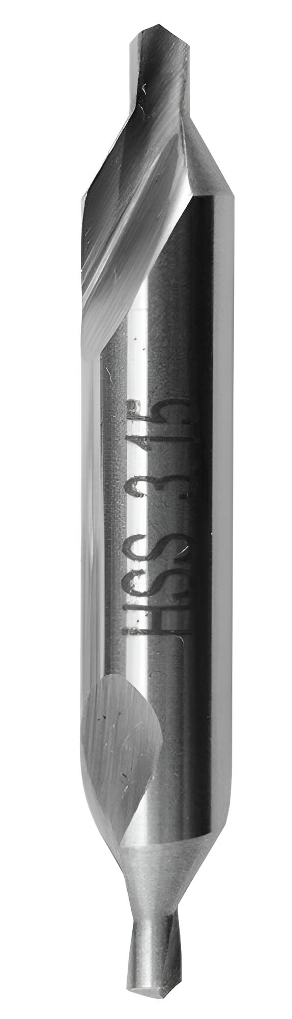 LANTRO JS Zentrierbohrer-Set, 6 Stück, 60° HSS, Für Metallbearbeitung – 1 Bis 5 Mm