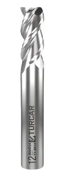 16,0 x 32 x 92 - d2=16 mm ✓ VHM HPC-Fräser, Z=3, extrem polierter und scharfer Schaftfräser 45/46°, ALU-S