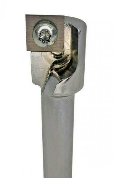 16 mm ✓ HM-Bestückter Schafträser inkl. Wendeplatte, Wendeplattenfräser Z=1