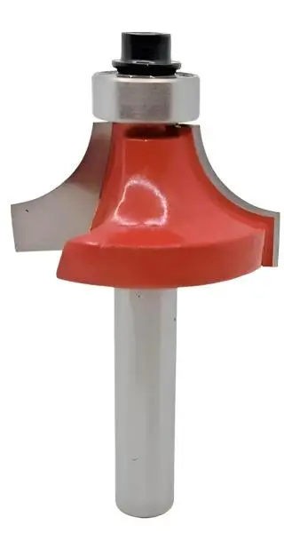 32,7 mm R9,5 ✓ HM Konkavfräser, Holzfräser, Oberfräser, Profilfräser mit Kugellager d2=8 mm für Oberfräse